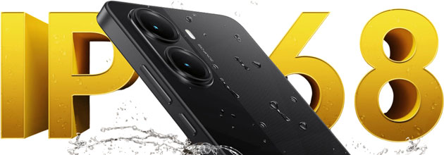 Poco X7 Pro IP68 rating dust and water resistance