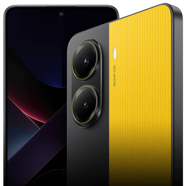 Poco X7 Pro front and rear camera