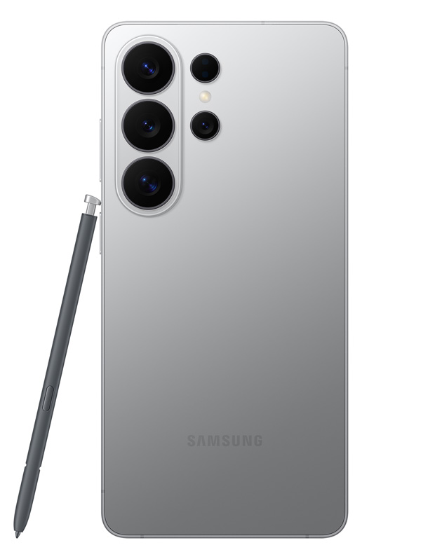 Samsung Galaxy S26 Ultra Silver Shadow Back Panel with S-Pen