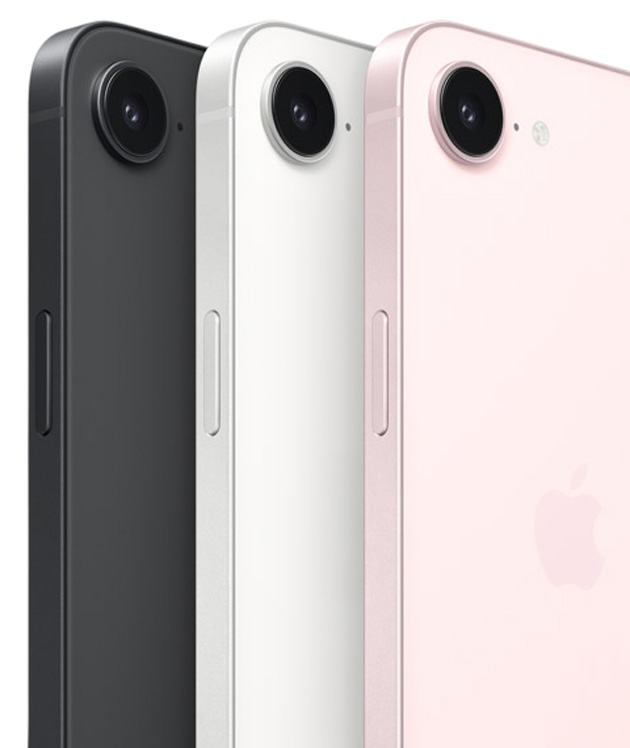 iPhone 17e colors in Black White and Soft Pink iPhone 17e colors in Black, White, and Soft Pink
