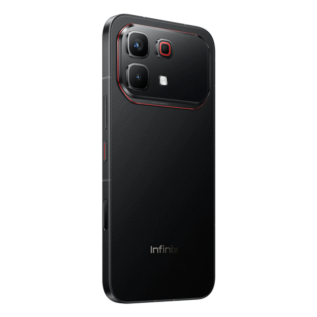 Infinix Note 60 Pro Torino Black back design Infinix Note 60 Pro Torino Black back design