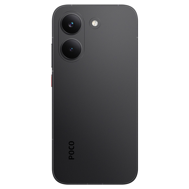 Poco X8 Pro Black back design Poco X8 Pro Black back design