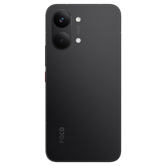 Poco X8 Pro Max Black back design Poco X8 Pro Max Black back design
