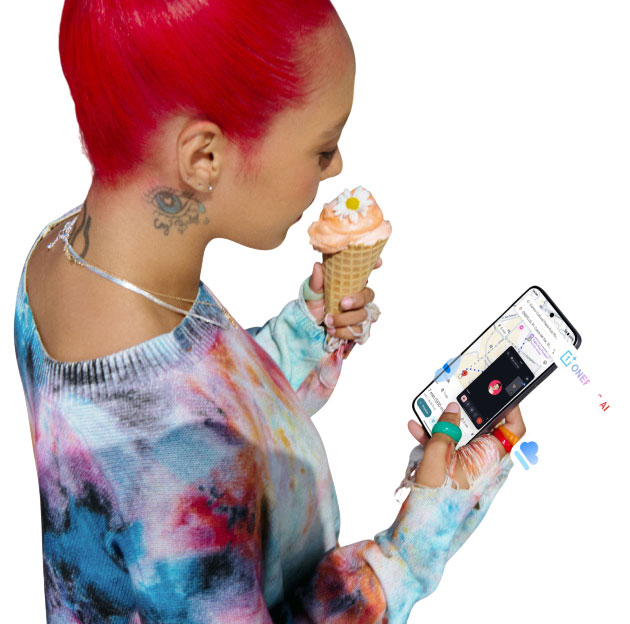 A users using the OnePlus Nord 5 A user’s using the OnePlus Nord 5.