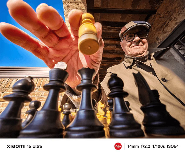An extreme wide angle low perspective photograph taken with the Xiaomi 15 Ultras 14mm lens An extreme wide-angle, low-perspective photograph taken with the Xiaomi 15 Ultra's 14mm lens.