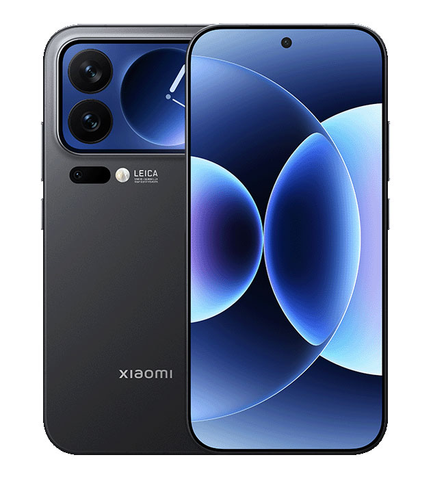 Back and front of Xiaomi 17 Pro Black