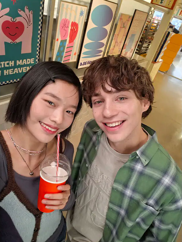 Photo taken with the Samsung Galaxy A56's selfie camera