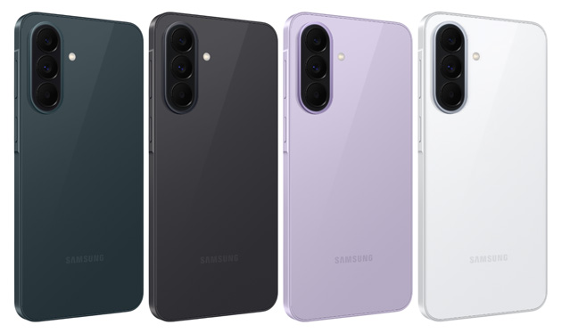 Samsung Galaxy A37 colors Graygreen Charcoal Lavender and White Samsung Galaxy A37 colors Graygreen, Charcoal, Lavender, and White