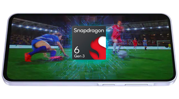 Snapdragon 6 Gen 3 chipset the processor used in the Samsung Galaxy A36 Snapdragon 6 Gen 3 chipset, the processor used in the Samsung Galaxy A36.