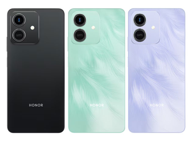 Honor Play10 colors Midnight Black Ocean Cyan and Starry Purple Honor Play10 colors Midnight Black, Ocean Cyan, and Starry Purple.
