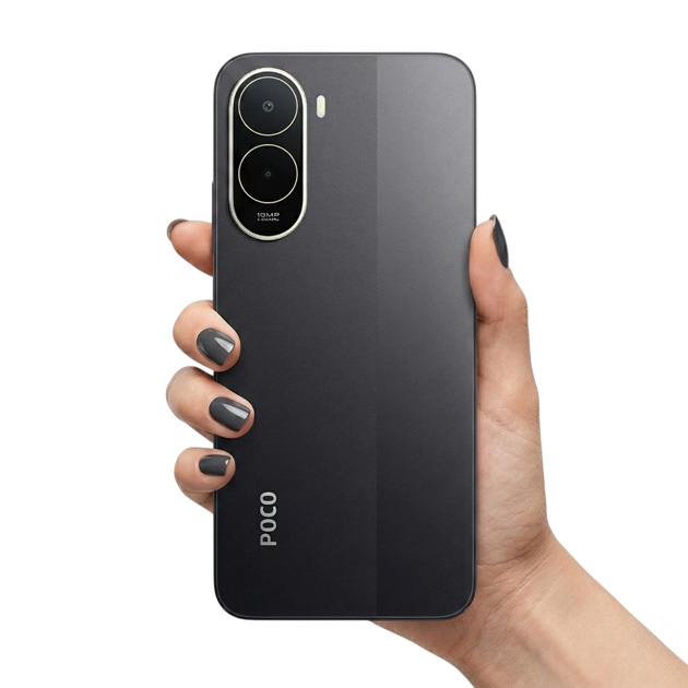 Poco C81 Pro Black in hand