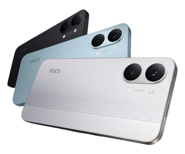 Poco X8 Pro MAX colors Black Blue and White Poco X8 Pro MAX colors Black, Blue, and White.