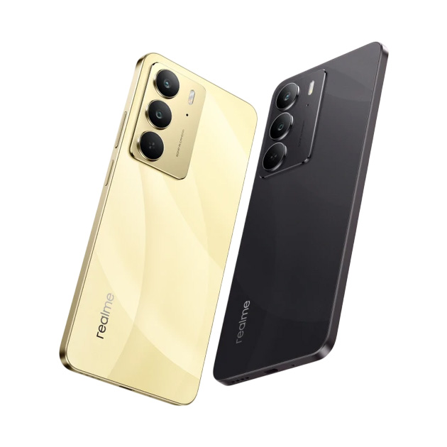 Realme C75 colors Lightning Gold and Storm Black Realme C75 colors Lightning Gold and Storm Black.
