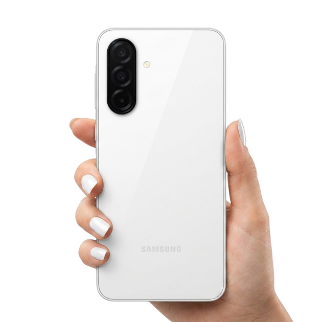 Samsung Galaxy A26 White in hand