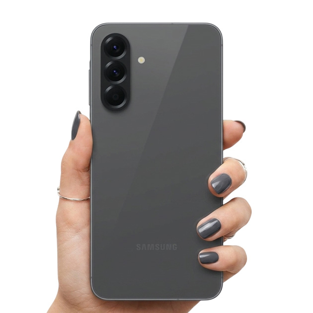 Samsung Galaxy A56 Graphite in hand