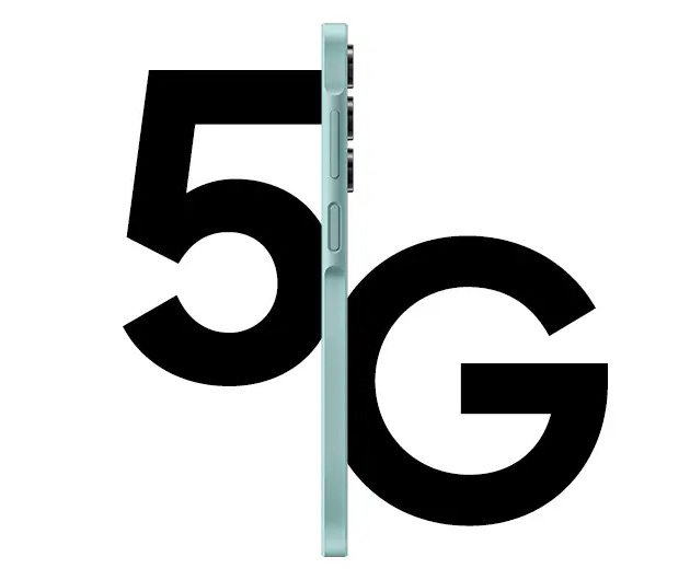Side view of the Samsung Galaxy A16 5G