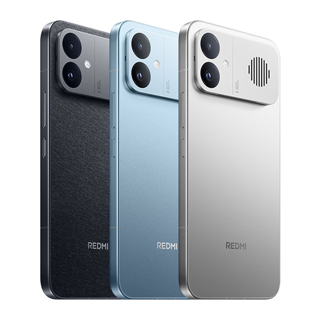 Xiaomi Redmi K90 Max colors Black, Blue, and Silver.