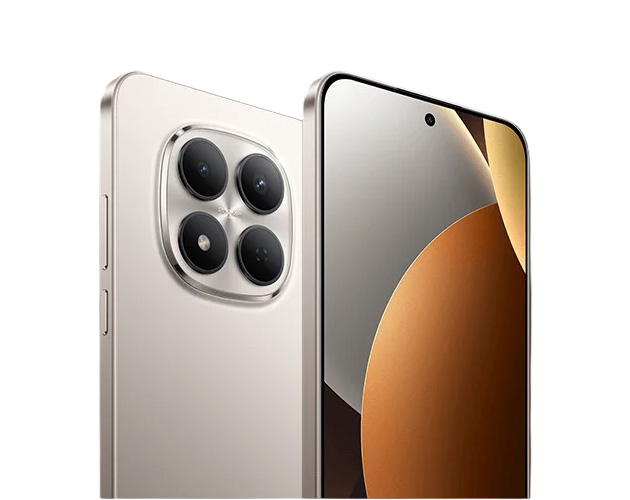 A view of the front panel with its slim bezel display and the matte back cover featuring the dual camera module of the Xiaomi Redmi Note 15 Pro 5G A view of the front panel with its slim-bezel display and the matte back cover featuring the dual camera module of the Xiaomi Redmi Note 15 Pro 5G.