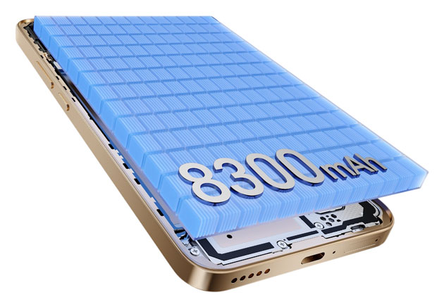 Honor X9d 8300mAh silicon carbon battery Honor X9d 8300mAh silicon-carbon battery