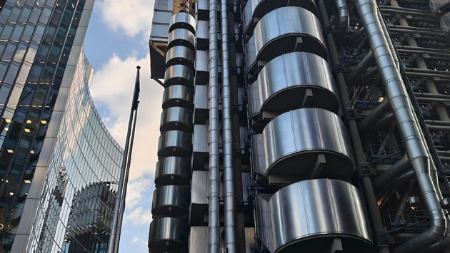 Photo taken with the Nothing Phone 3 camera showing a close up of the Lloyds building in London with shiny metal pipes and structures Photo taken with the Nothing Phone (3) camera showing a close-up of the Lloyd's building in London with shiny metal pipes and structures.