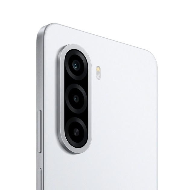 Side view of the Camera module design on the OnePlus Turbo 6X Pro White