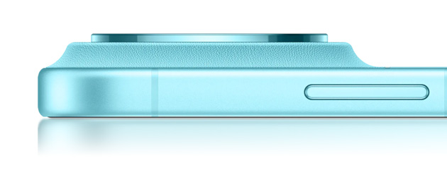 Side view of the Huawei Nova 16 Ultr Blue