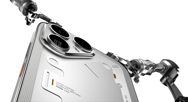 Tecno Pova 8 back design with dual camera module Tecno Pova 8 back design with dual camera module